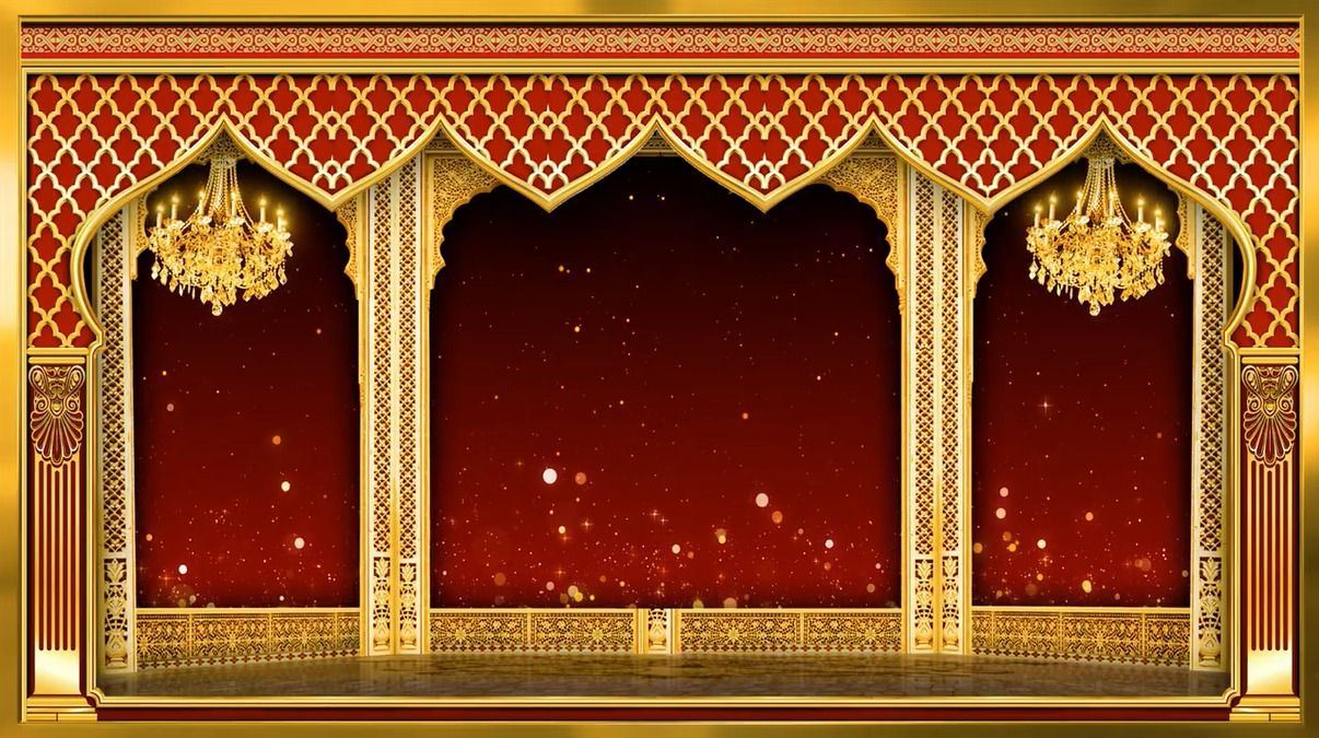 Royal Mehfil Hall Backdrop