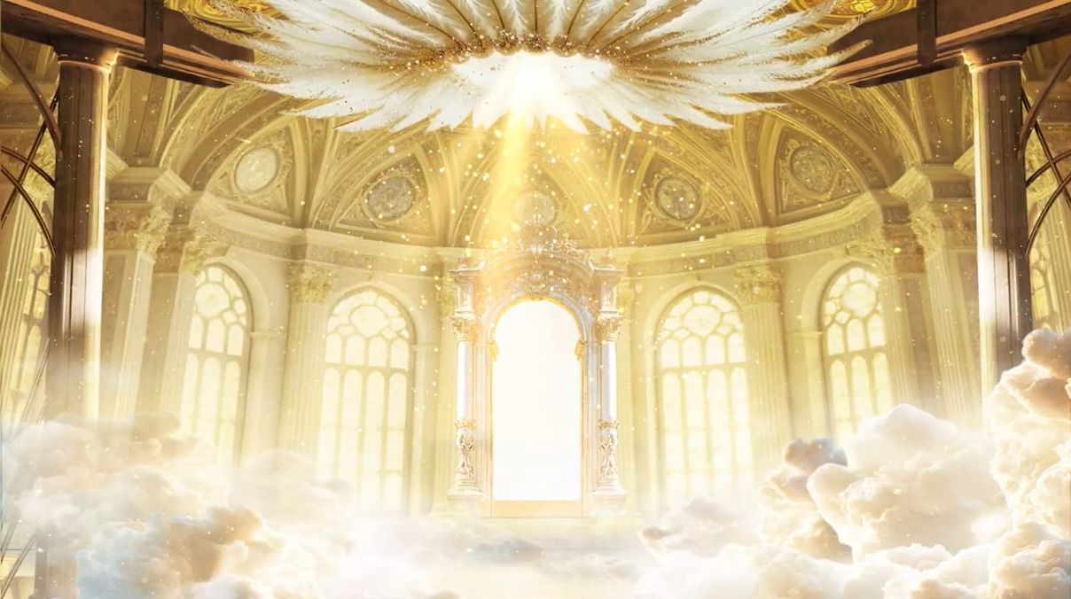 Heavenly Hall Backdrop