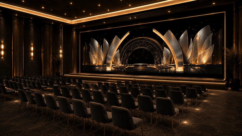  Black & Gold Luxury Stage thumbnail