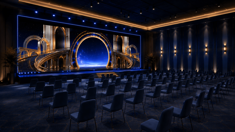 Royal Blue Arch Stage thumbnail
