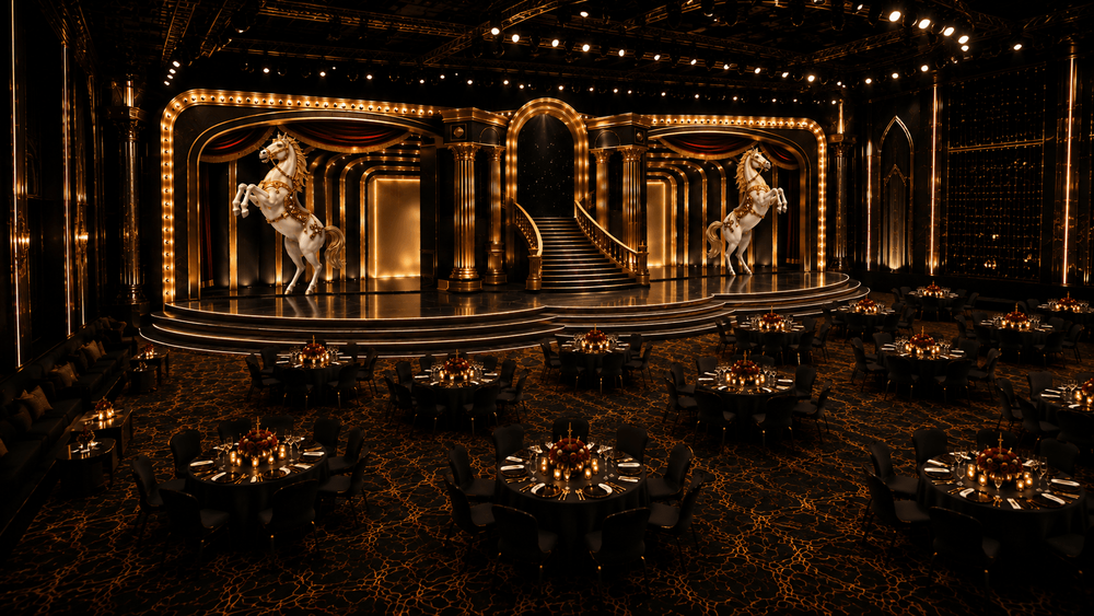 Luxury Gold Theatre Stage thumbnail