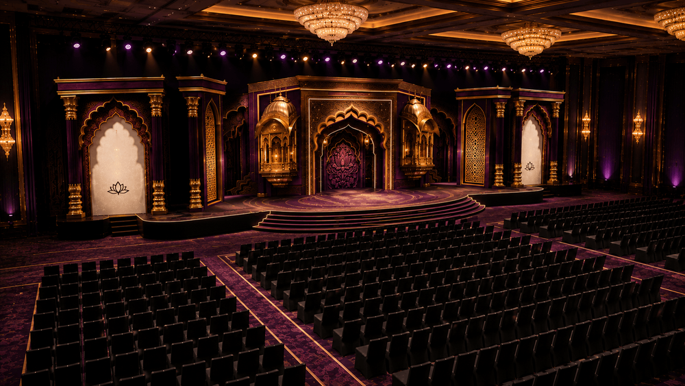 Royal Mughal Palace Stage