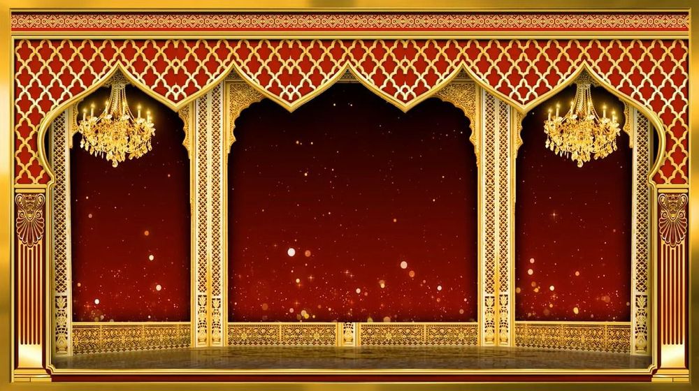 Royal Mehfil Hall Backdrop