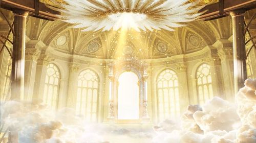 Heavenly Hall Backdrop